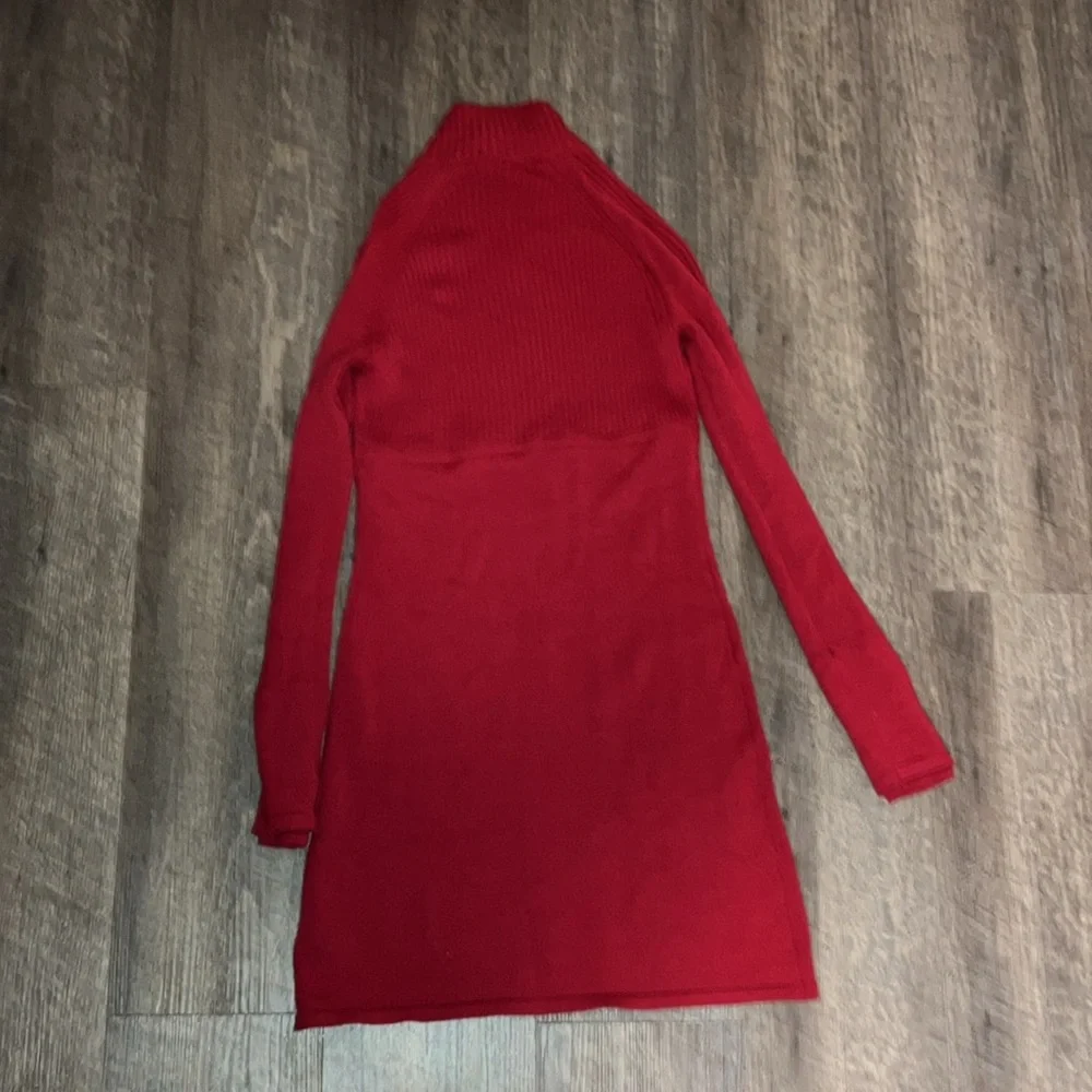 Athleta Wool Blend Sweaterdress in Red - Picture 7 of 12